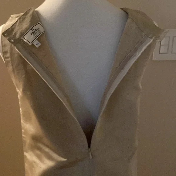 NEW Auth FENDI dress Sz S/6 US- 40 Italy - Picture 7 of 16